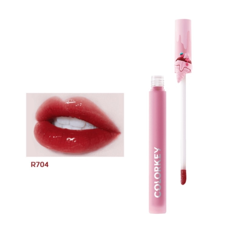 Colorkey Airy Lip Mirror Series (Ice Cream) 1.7g .#R704