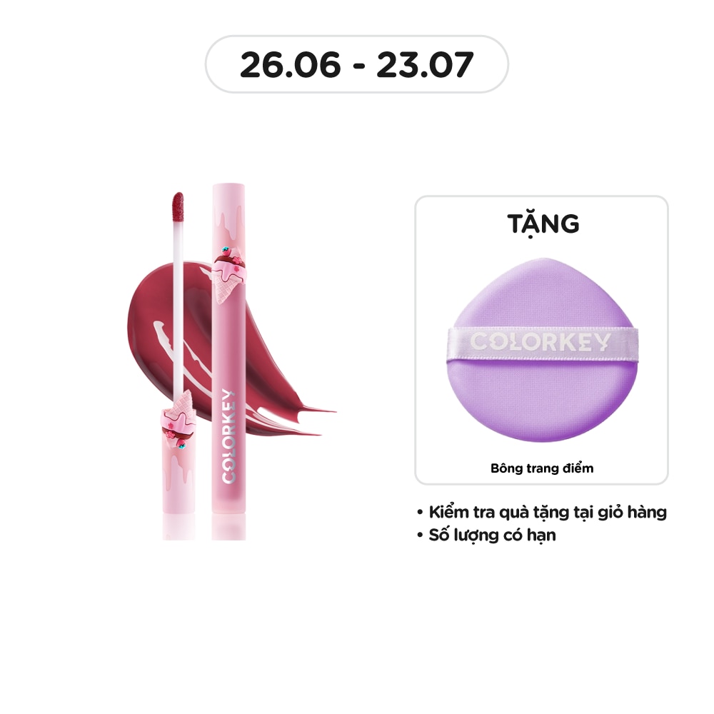 Colorkey Airy Lip Mirror Series (Ice Cream) 1.7g .#B705