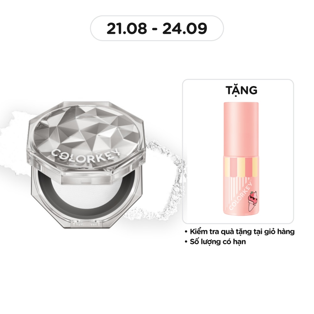 Phấn Phủ Dạng Bột Colorkey Lasting Naturally-Occurring Loose Powder 8g .#C01