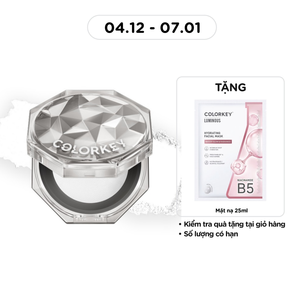 Phấn Phủ Dạng Bột Colorkey Lasting Naturally-Occurring Loose Powder 8g .#C01