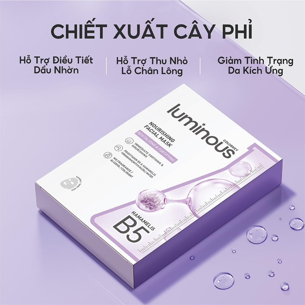 Colorkey Nourishing Facial Mask 25ml x 10pcs