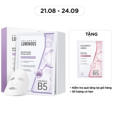 COLORKEY Colorkey Nourishing Facial Mask 25ml x 10pcs