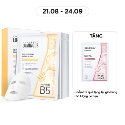 COLORKEY Colorkey Replenishing Facial Mask 25ml x 10pcs
