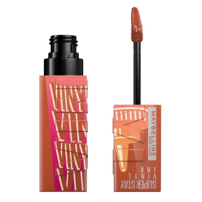 MAYBELLINE NEW YORK Son Bóng Maybelline Superstay Vinyl Ink 4.2ml .#185 Caramel