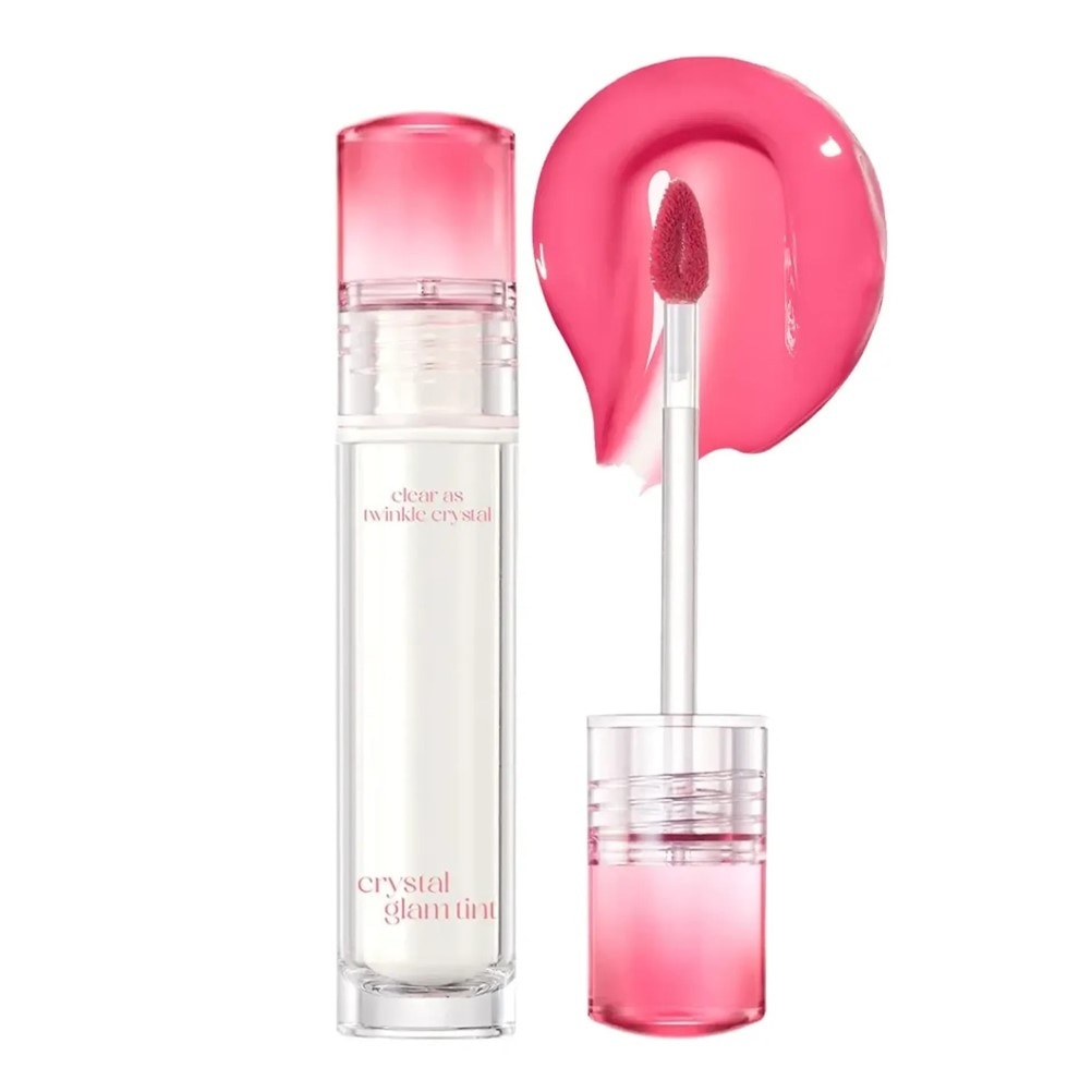 Son Bóng Clio Crystal Glam Tint 3.4g .#03 Blushed Peach