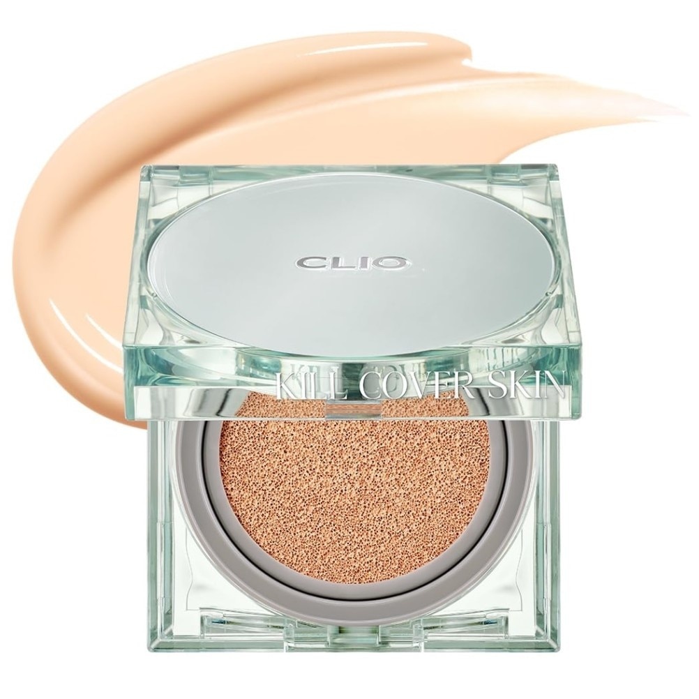 Phấn Nước Clio Kill Cover Skin Fixer Cushion SPF 50+ PA+++ Kèm Lõi Thay Thế 15gx2 .#21N Linen