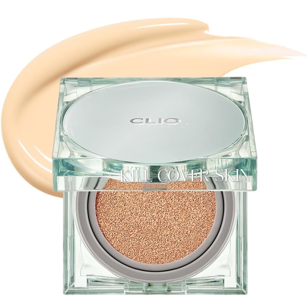 Phấn Nước Clio Kill Cover Skin Fixer Cushion SPF 50+ PA+++ Kèm Lõi Thay Thế 15gx2 .#19W Vanilla