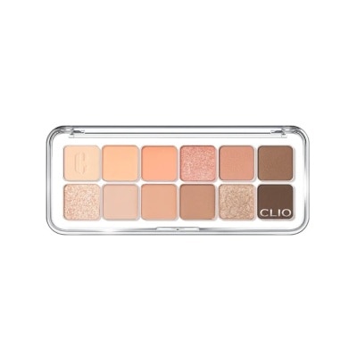 CLIO Bảng Phấn Mắt Clio Pro Eye Palette Air 0.6gx12 .#01 Coral Studio