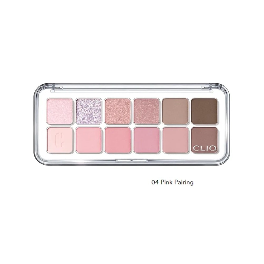 Bảng Phấn Mắt Clio Pro Eye Palette Air 0.6gx12 .#04 Pink Pairing