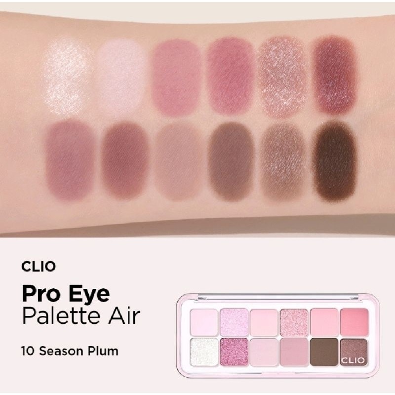 Clio Pro Eye Palette Air 0.6gx12 .#10 Season Plum