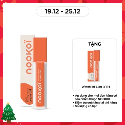 NOOKOI Son Kem Lì Nookoi Blooming Moment Cream Tint 4g .#R21 Poppy Hi