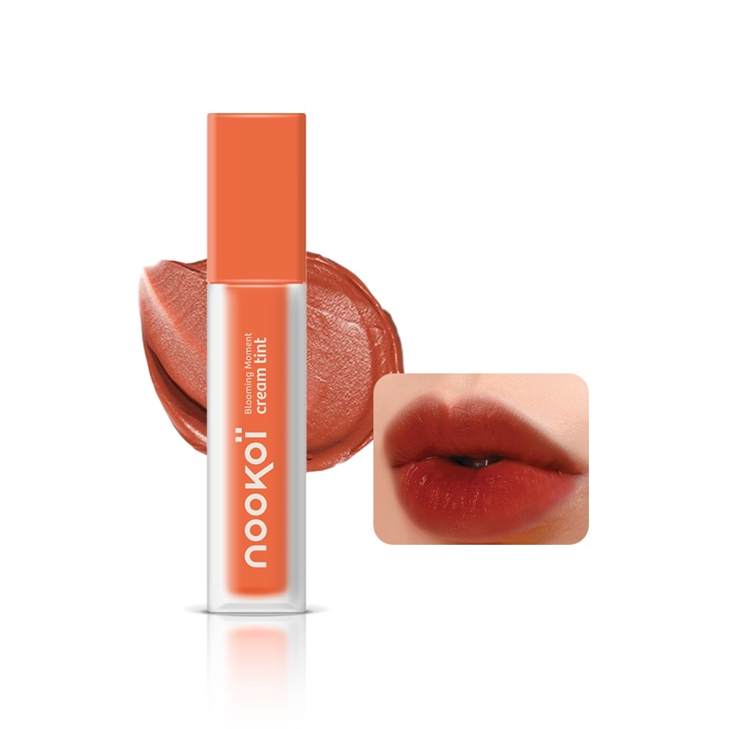 Son Kem Lì Nookoi Blooming Moment Cream Tint 4g .#R22 Merry Marigold