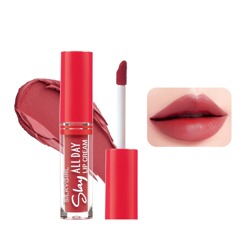 Silkygirl Slay All Day Lip Cream 2ml .#02 Fancy