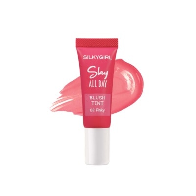 SILKYGIRL Má Hồng Kem Silkygirl Slay All Day Blush Tint 10ml .#02 Pinky