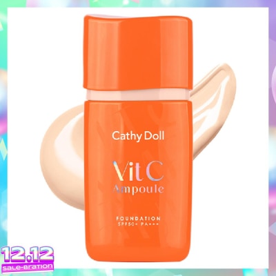 CATHY DOLL Cathy Doll Vit C Ampoule Foundation SPF50+ PA+++ 30g .#01 Ivory