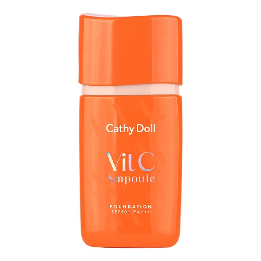 Cathy Doll Vit C Ampoule Foundation SPF50+ PA+++ 30g .#01 Ivory