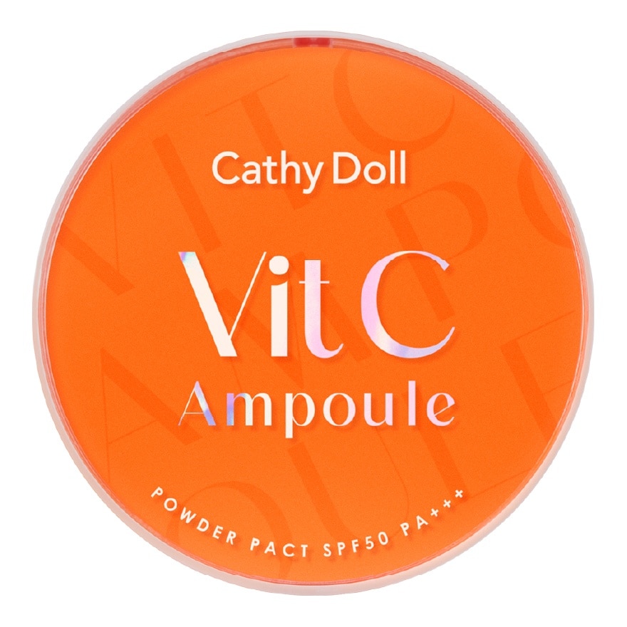 Phấn Phủ Cathy Doll Sáng Da Mờ Thâm Vit C Ampoule Powder Pact SPF50 PA+++ 12g .#01 Ivory