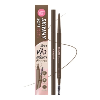 CATHY DOLL Chì Kẻ Mày Cathy Doll Skinny Soft Brow Pencil 0.06g .#03 Light Chocolate