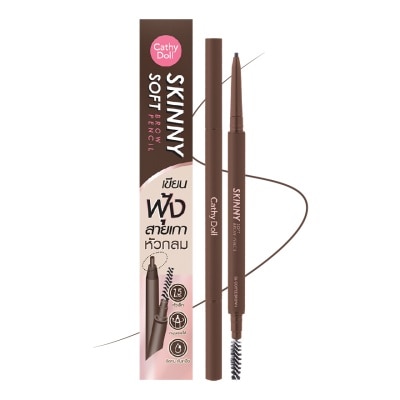 CATHY DOLL Chì Kẻ Mày Cathy Doll Skinny Soft Brow Pencil 0.06g .#06 Coffee Brown