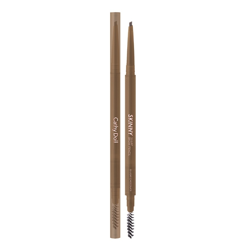 Cathy Doll Skinny Sharp Brow Pencil 0.06g .#03 Light Chocolate