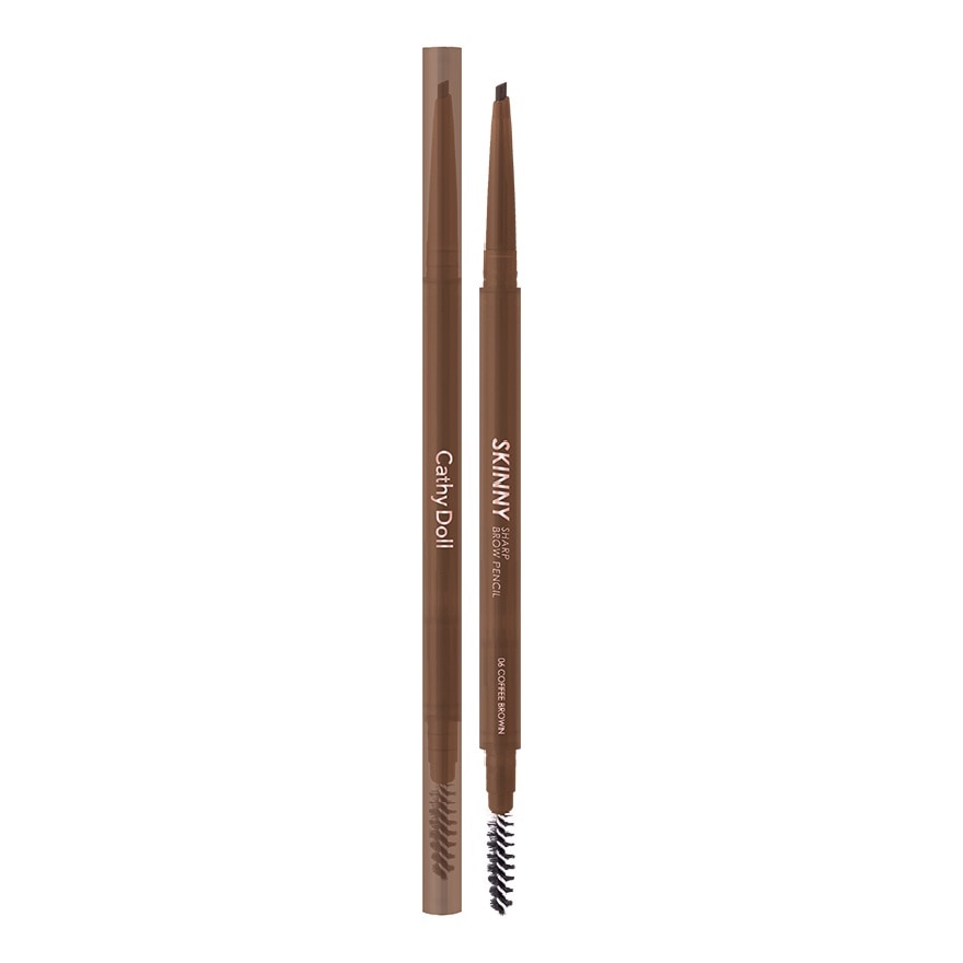 athy Doll Skinny Sharp Brow Pencil 0.06g .#06 Coffee Brown