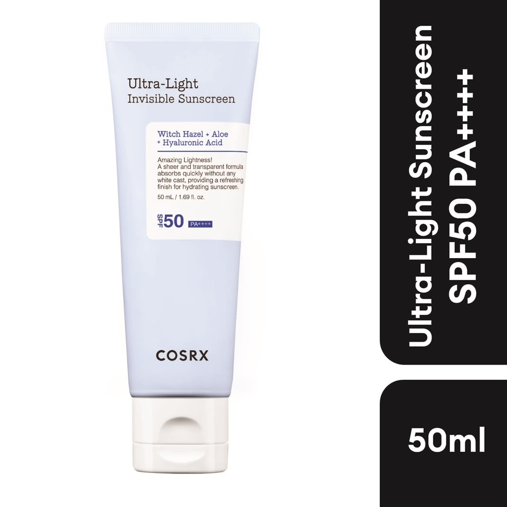 Cosrx Ultra-Light Invisible Sunscreen SPF50 PA++++ 50ml