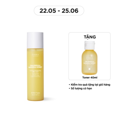 ZAKKA NATURALS Zakka Naturals Calendula Manuka Honey Calming & Moisturizing Milky Liquid 150ml