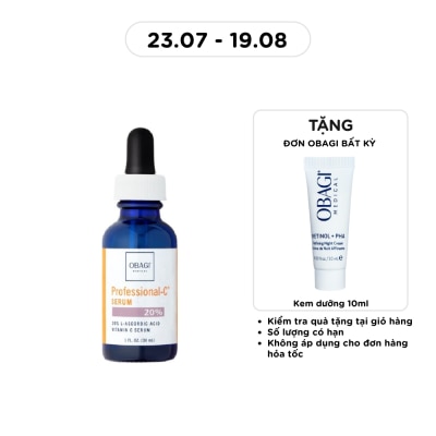 OBAGI - Tinh Chất Obagi Ngăn Oxy Hóa, Sáng Đều Màu Medical Processional-C 20% 30ml image