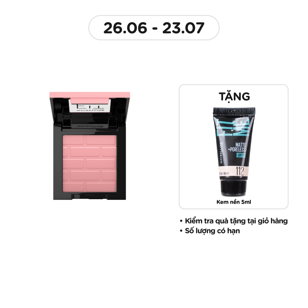 Phấn Má Hồng Maybelline Fit Me 4.5g .#40 Proud
