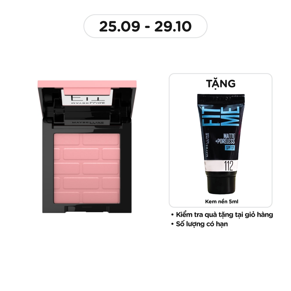 Phấn Má Hồng Maybelline Fit Me 4.5g .#40 Proud