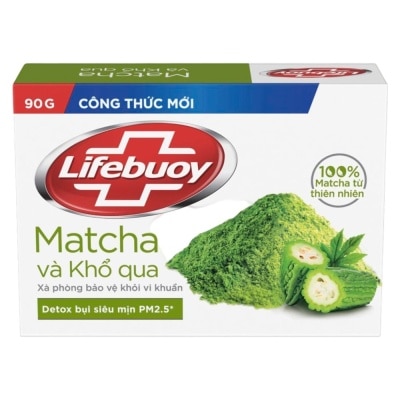 LIFEBUOY Xà Phòng Lifebuoy Matcha và Khổ Qua 90g