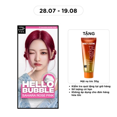 MISE EN SCÈNE - mise en scène Hello Bubble 100g .# 7P Sahara Rose Pink image