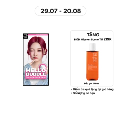MISE EN SCÈNE mise en scène Hello Bubble 100g .# 7P Sahara Rose Pink