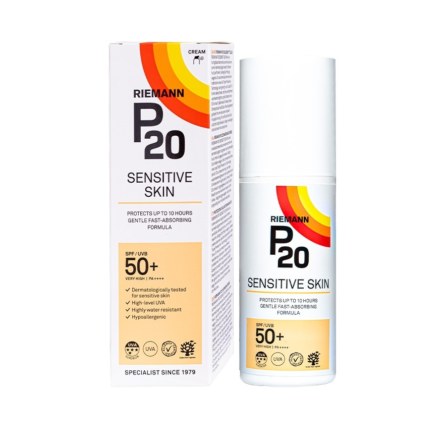 Riemann P20 Sensitive Skin SPF/UVB 50+ PA++++ 100ml