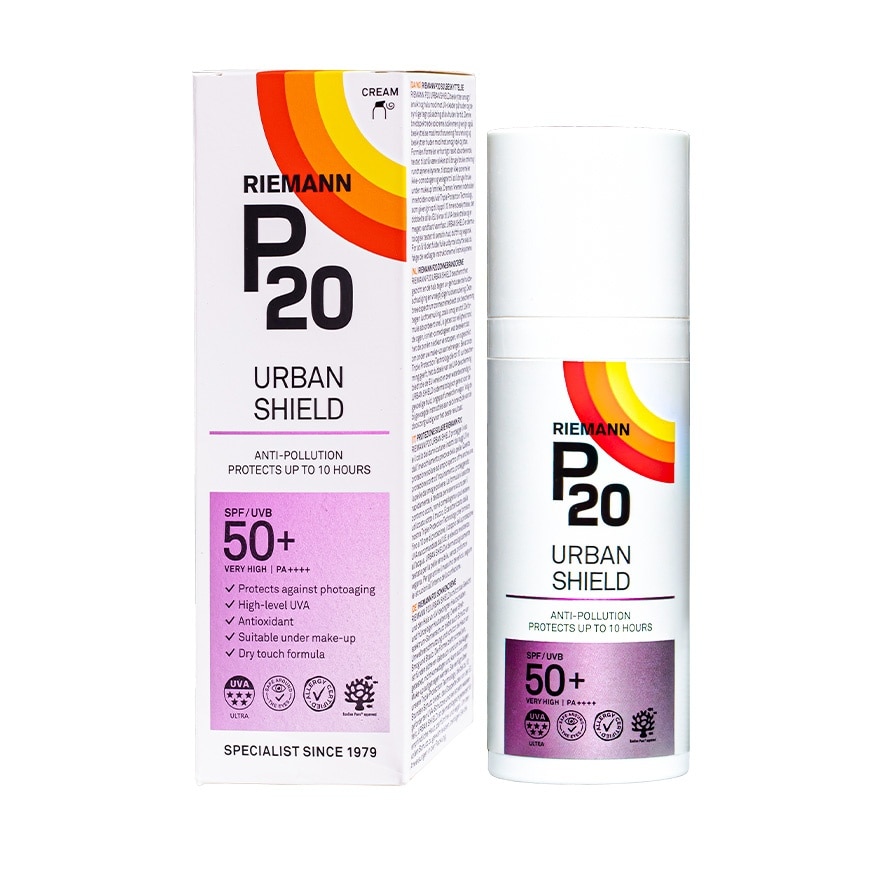 Kem Chống Nắng Riemann P20 Urban Shield SPF/UVB 50+ PA++++ 50g