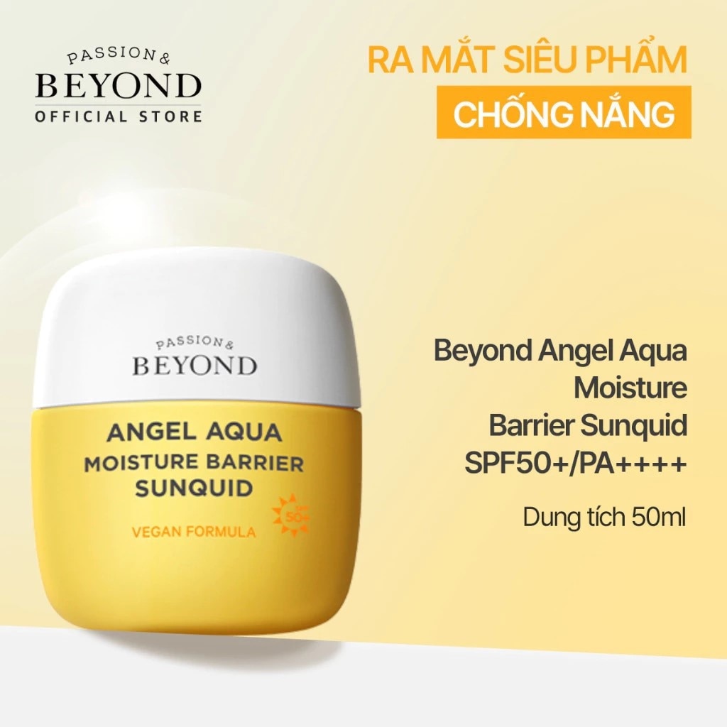 Sữa Chống Nắng Beyond Angel Aqua Moisture Barrier Sunquid SPF50+/PA++++ 50ml