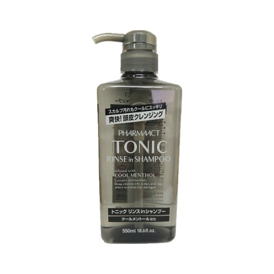 PHARMAACT Dầu Gội - Xả Pharmaact Dành Cho Nam Tonic Rinse In Shampoo 550ml