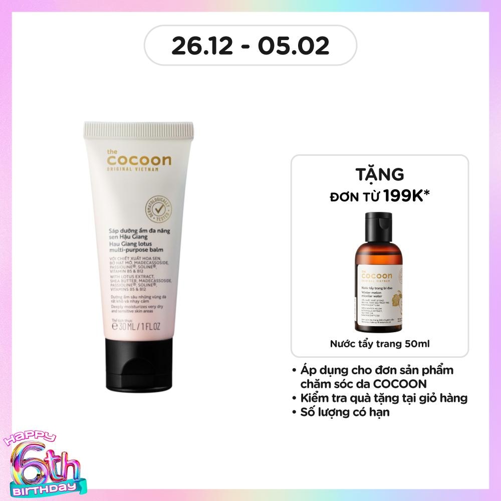 Cocoon Hau Giang Lotus Multi-Purpose Balm 30ml