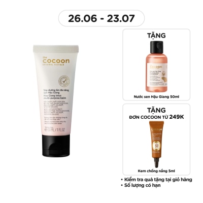 COCOON Sáp Dưỡng Ẩm Đa Năng Cocoon Sen Hậu Giang 30ml