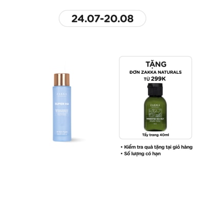 ZAKKA NATURALS Tinh Chất Dưỡng Ẩm Zakka Naturals Super HA 30ml