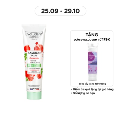 EVOLUDERM Radiance Pomegranate Scrub 150g