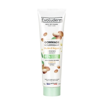 EVOLUDERM Tẩy Tế Bào Chết Da Mặt Evoluderm Tinh Dầu Argan Nourishing Argan Oil Scrub 150g