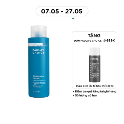 PAULA'S CHOICE - Sữa Rửa Mặt Paula's Choice Cân Bằng Độ Ẩm Và Giảm Dầu Skin Balancing Oil-Reducing Cleanser 473ml