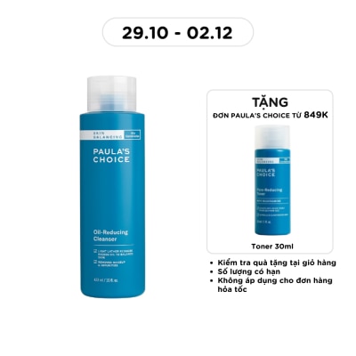 PAULA'S CHOICE Skin Balancing Oil Reducing Cleanser 473ml image