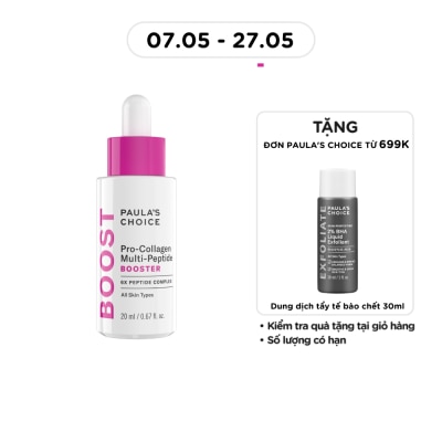PAULA'S CHOICE - Tinh Chất Paula's Choice Làm Căng Mịn Và Săn Chắc Da Pro-Collagen Multi-Peptide Booster 20ml