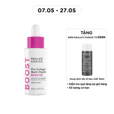 PAULA'S CHOICE - Tinh Chất Paula's Choice Làm Căng Mịn Và Săn Chắc Da Pro-Collagen Multi-Peptide Booster 20ml