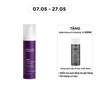 PAULA'S CHOICE - Tinh Chất Paula's Choice Ngăn Ngừa Lão Hóa Và Hỗ Trợ Giảm Mụn Pro Retinaldehyde Treatment 30ml