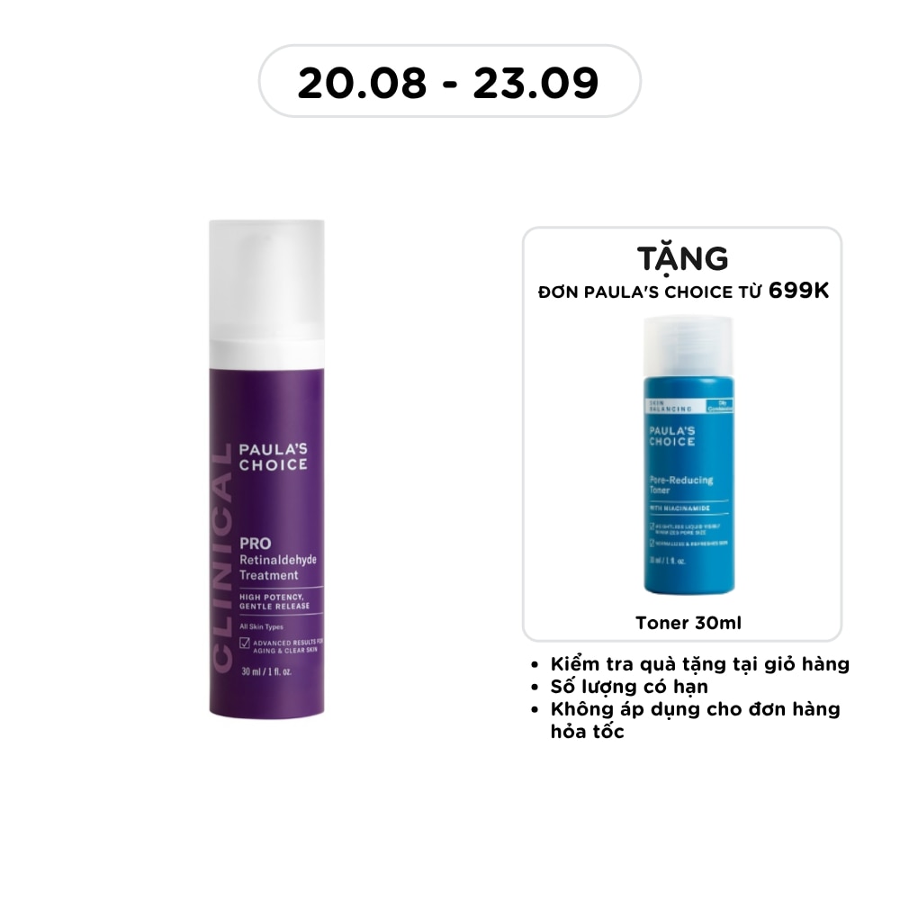 Tinh Chất Paula's Choice Ngăn Ngừa Lão Hóa Và Hỗ Trợ Giảm Mụn Pro Retinaldehyde Treatment 30ml image