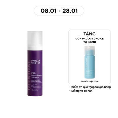 PAULA'S CHOICE Tinh Chất Paula's Choice Ngăn Ngừa Lão Hóa Và Hỗ Trợ Giảm Mụn Pro Retinaldehyde Treatment 30ml