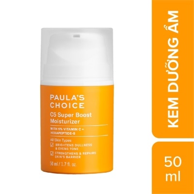 PAULA'S CHOICE Kem Dưỡng Paula's Choice Làm Sáng Da, Tăng Sinh Collagen C5 Super Boost Moisturizer 50ml